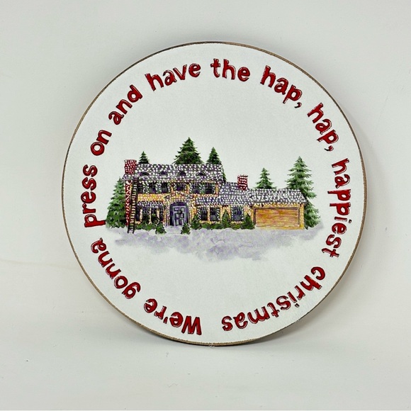 Pottery Barn National Lampoon’s Christmas Vacation Cork Coasters NEW IN BOX - Picture 9 of 11